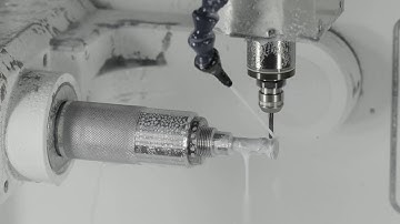 NS-CNC 5 axes ATC mill demo video.