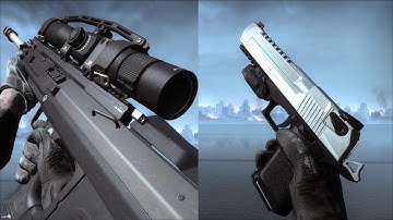 Left 4 Dead 2 MWII Modern Warfare 2022 Updated Anim Weapons Showcase Mod Collection 2023 Link Below