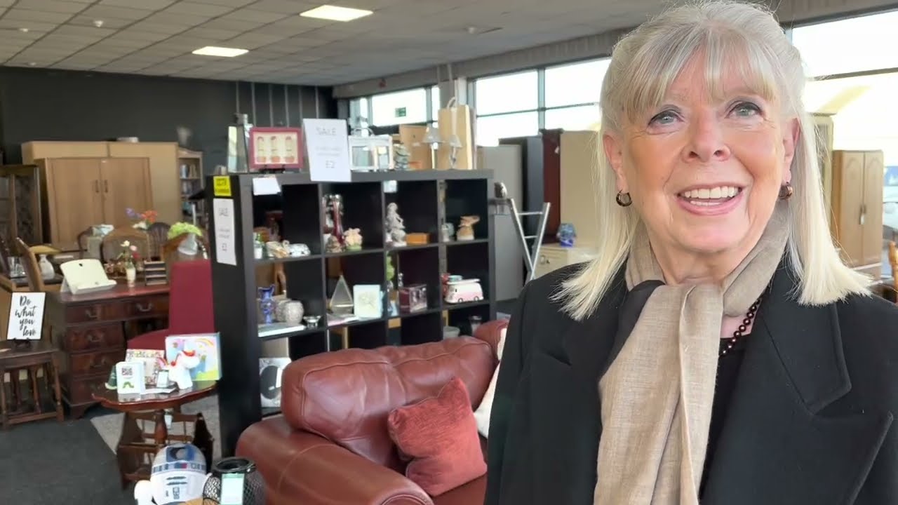 Antiques Hunting amongst Charity Donations!