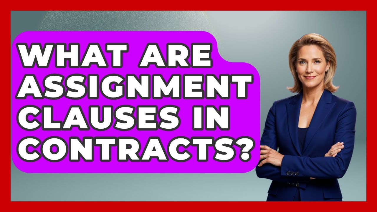 What Are Assignment Clauses In Contracts? - Civil Engineering Explained