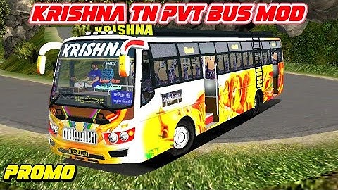 KRISHNA BUS MOD | PROMO | RELEASE DATE FIXED 😱 | #TNPVTBUSMOD @estphotography3839 @BUSSIDREVIEWS