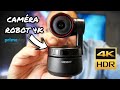 Webcam robot obsbot tiny 4k une camra qui vous suit  la trace obsbot