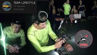 EP 80  NIGHT HUNT SPEARFISHING W/ BATANG BONAKID X TEAM LIFESTYLE