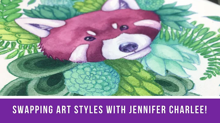 Swapping Art Styles with Jennifer Charlee! | How I...