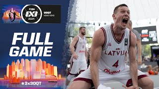 Latvia 🇱🇻 vs Netherlands 🇳🇱 | Semi-Finals | Men Full Game | FIBA #3x3UOQT 2024 | 3x3 Basketball