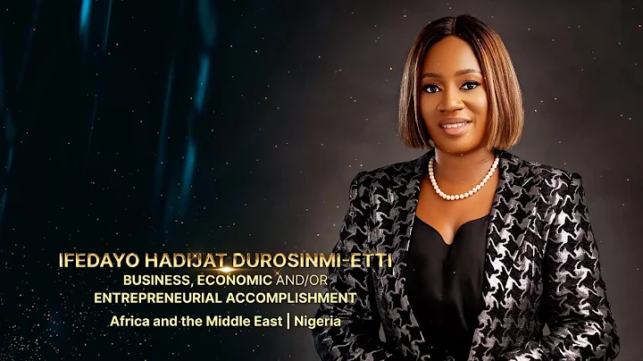 Ifedayo Hadijat Durosinmi Etti: 2025 TOYP Honoree