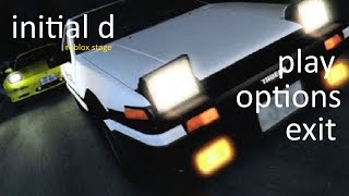 Initial D Roblox Stage The Game Testing Physics Ft Stretracingunleashed By Jreo - initial d roblox