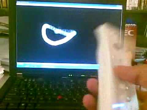 wiimote interactive art demo