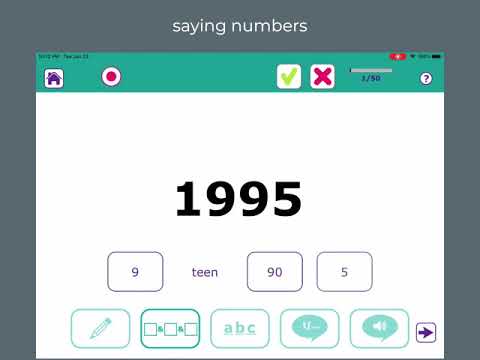 Number Therapy App Preview