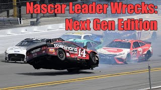 Nascar Leader Wrecks: Next Gen Edition