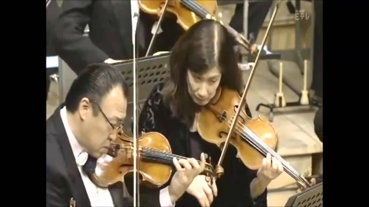 Nathalie Stutzmann & Seiji Ozawa share concert podium - Mendelssohn / Beethoven