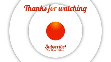 Best professional Outro for YouTube videos||endscreen template for android in 2022