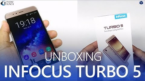 InFocus Turbo 5 Unboxing (5000 mAh Battery, 5.2-inch Display, 16GB Storage)
