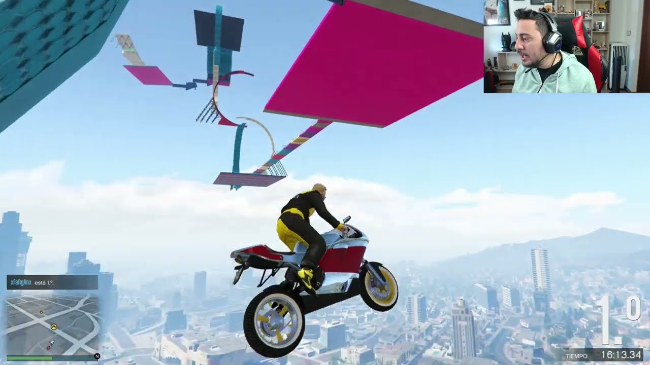 HABLAMOS DE CACA EN UN PARKOUR DE GTA V