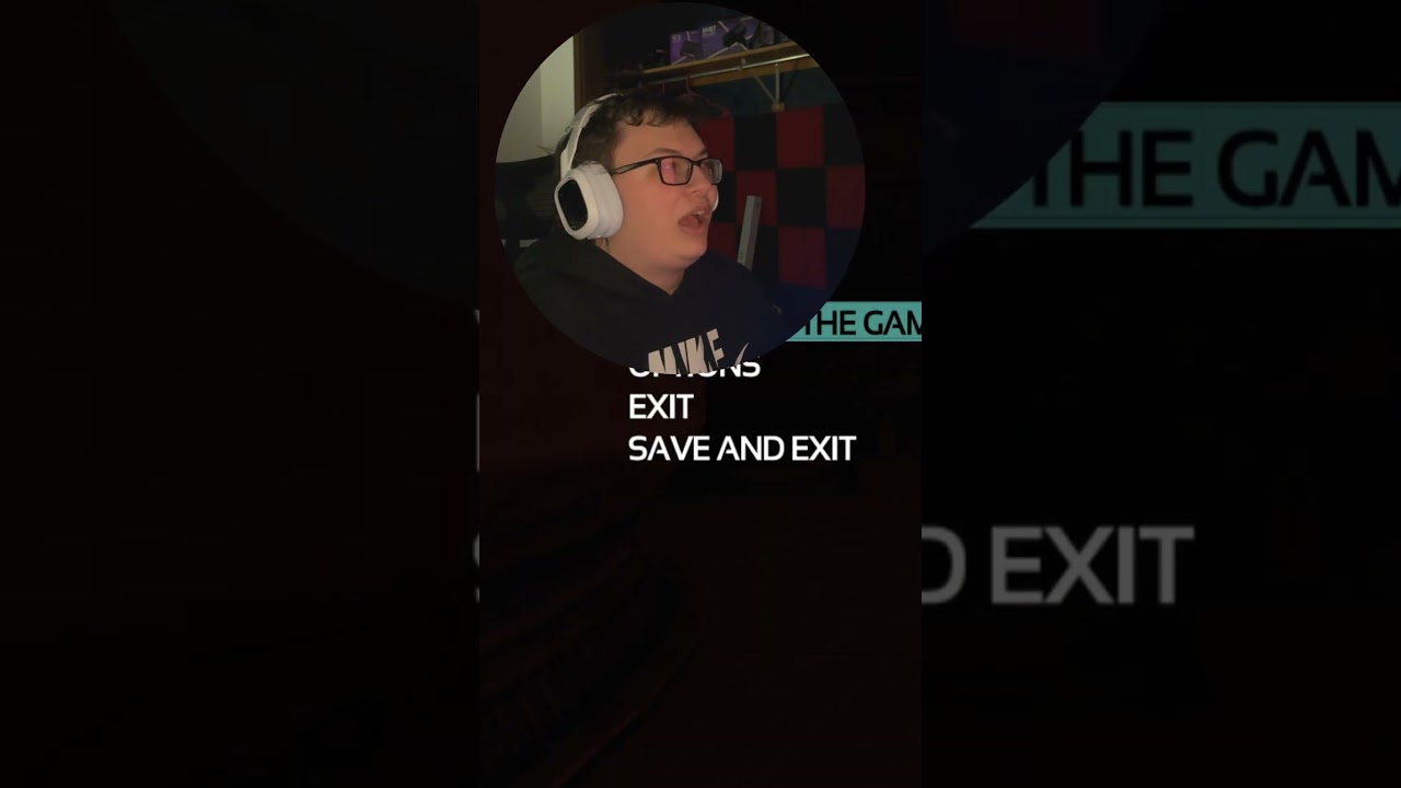 Scary moment
