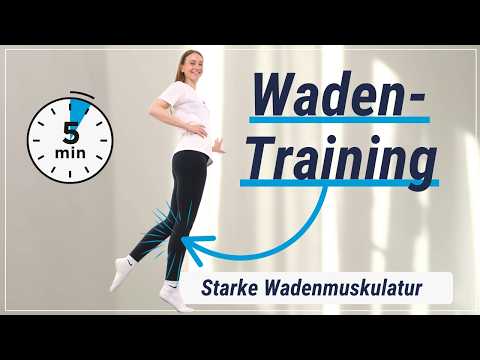 Waden trainieren - 5 Minuten Workout für eine starke Wadenmuskulatur