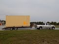 Hauling a Shipping Container