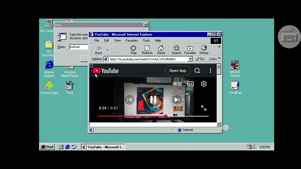 Windows 98 BSOD 7304