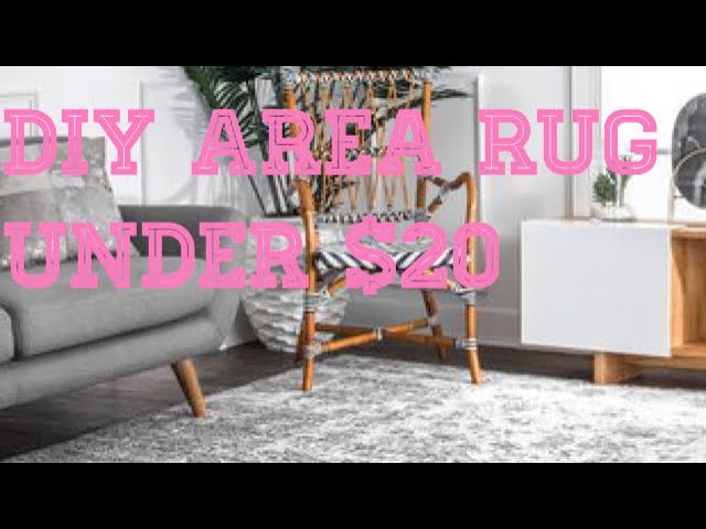How to paint a rug! DIY Reform rug - Lily Ardor