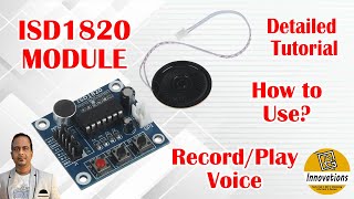 ISD1820 Voice/Audio Record and Playback Module Review   Tutorial