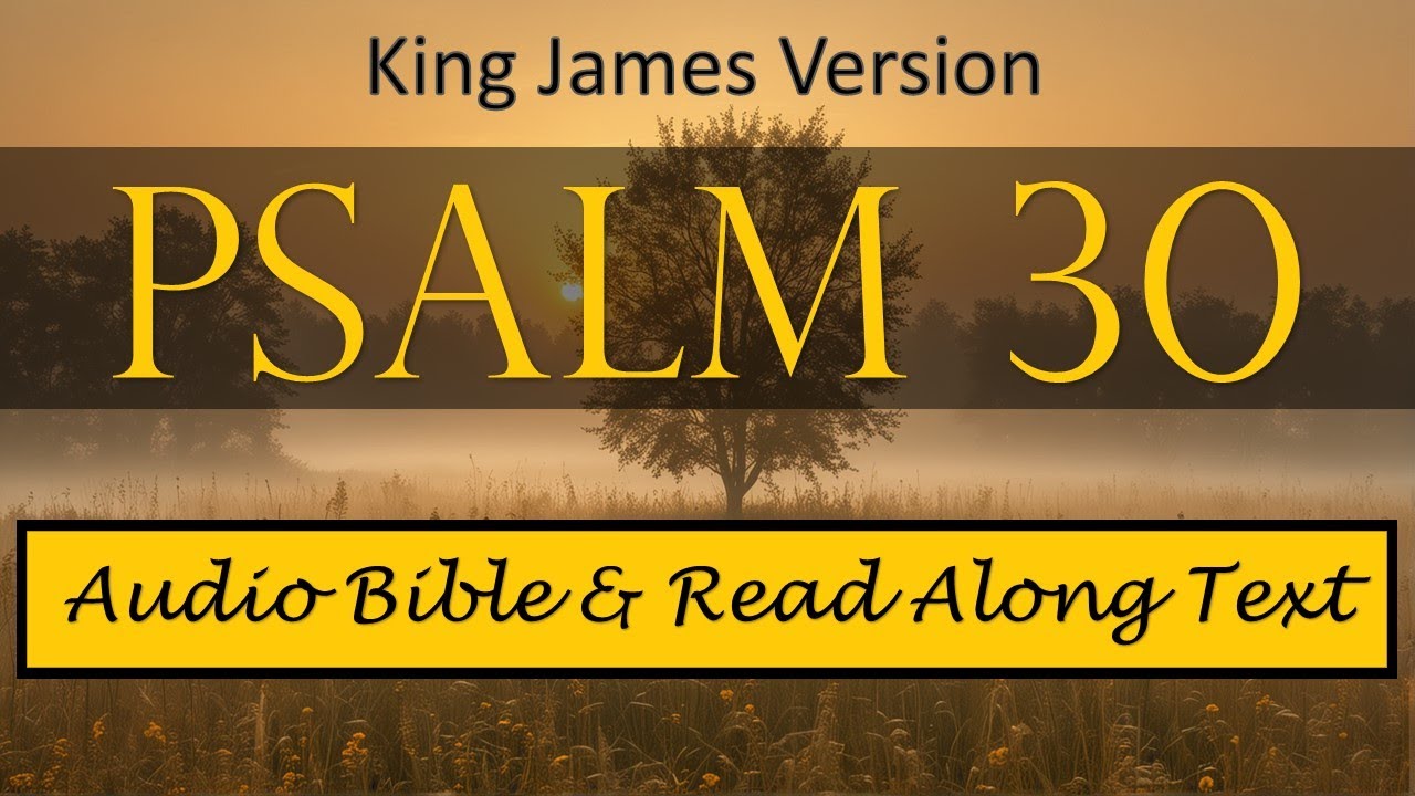 Psalm 30 | KJV DRAMATIZED AUDIO BIBLE WITH TEXT - YouTube