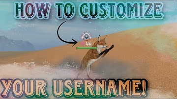 8 Different Codes To STYLE Your Username! | Wild Animals Online