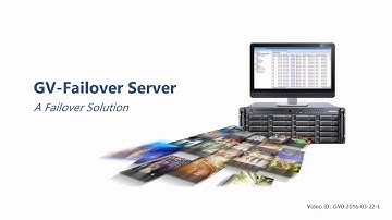 GeoVision GV-Failover Server - Introduction