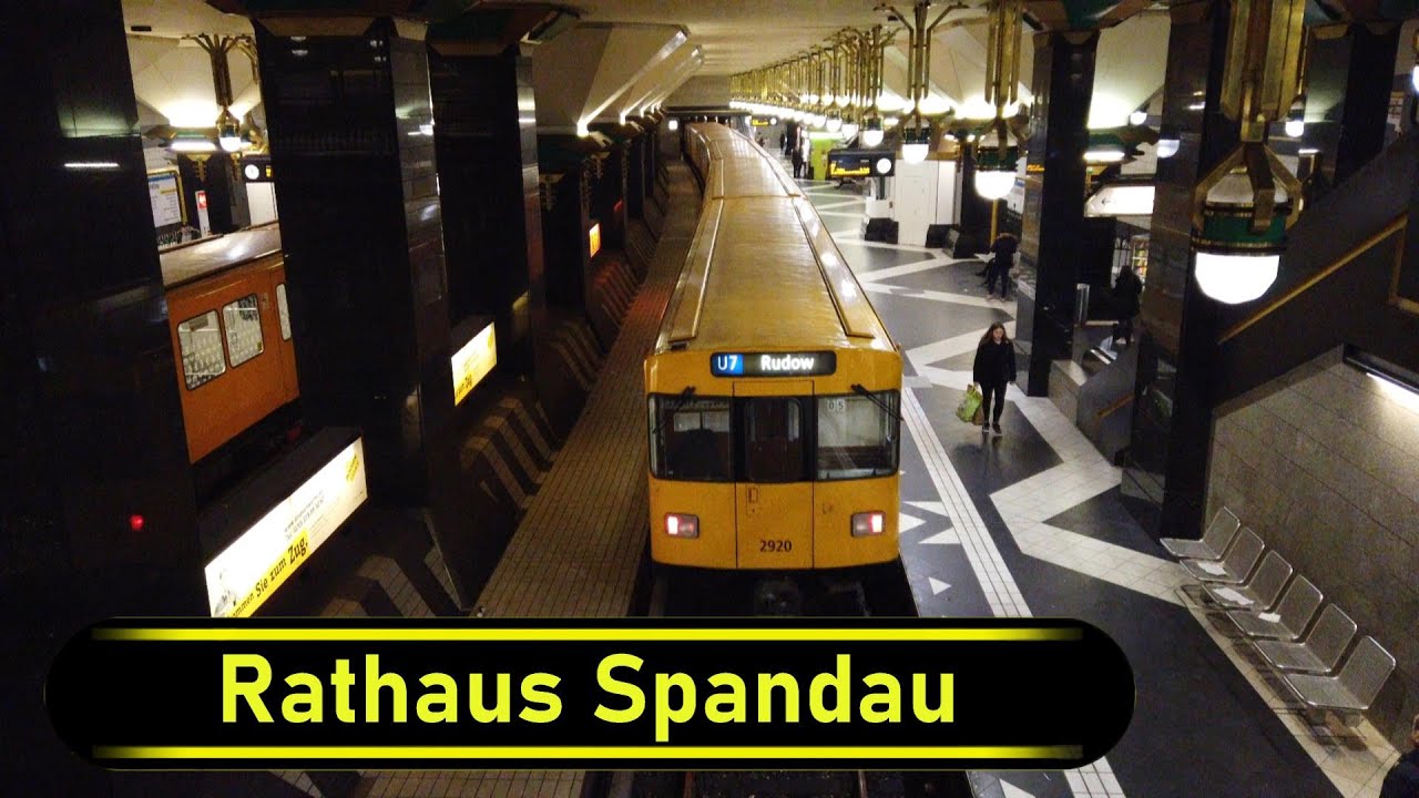 U-Bahn Station Rathaus Spandau - Berlin 🇩🇪 - Walkthrough 🚶