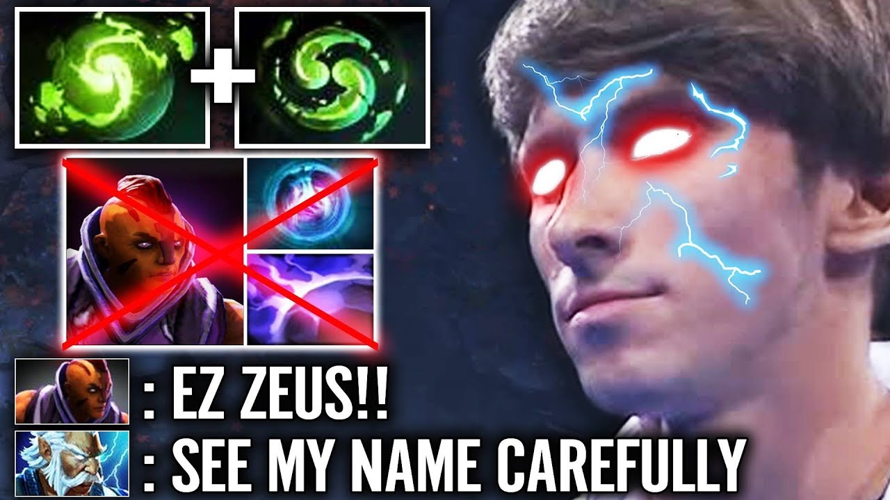 EPIC 7.21 DENDI Zeus vs 9000 MMR AM by Ace Craziest IMBA Dota 2