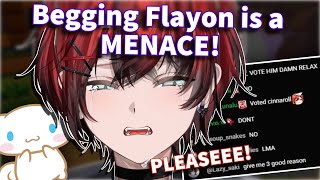 Just 3 straight minutes of Flayon BEGGING for you to vote CINNAMOROLL! 【Holostars | MachinaXFlayon】