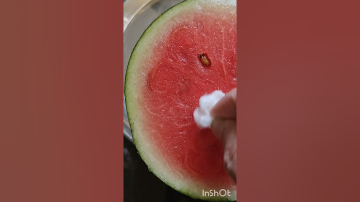 How to check Watermelons|artificial colouring #watermelon #adulteration #foodcolour #fraud #fssai