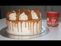 Lotus biscoff drip cake recipe | Biscoff Cake| Lotus cake recipe