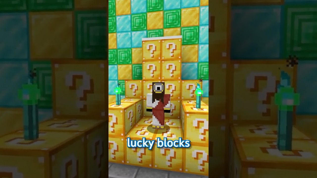 Lucky blocks vs Mutant Skeleton
