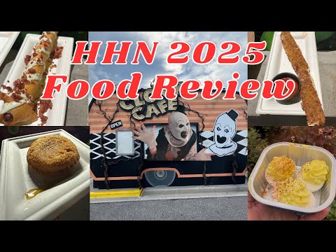 Halloween Horror Nights 2025 Food And Drinks Review HHN 34