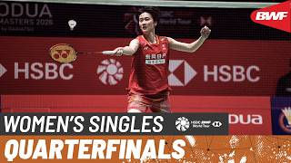 PERODUA Malaysia Masters 2026 | Chen Yu Fei (CHN) [1] vs Pitchamon Opatniputh (THA) | QF