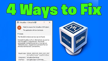 How To Fix VirtualBox Failed To Acquire the VirtualBox COM Object - NEW 2025✅