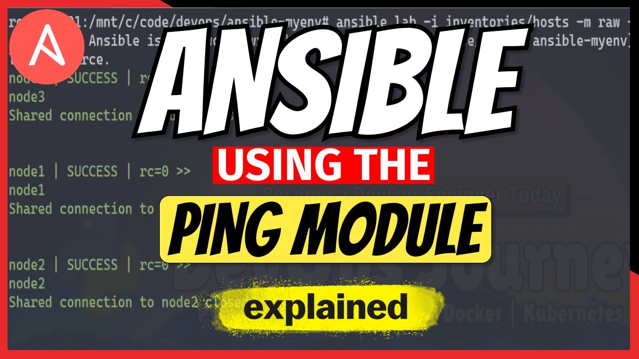 Ansible Top Modules: Ping Tests with Ansible! Test Remote Hosts.