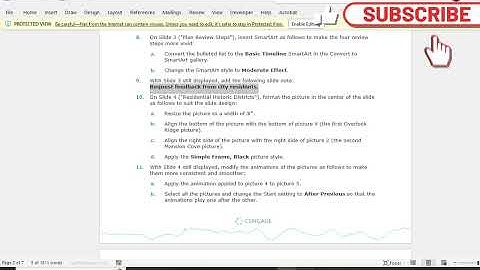 PowerPoint Final Project | SC_PPT365_2021_CS1-3a | Modules 1-3: SAM Capstone Project 1a