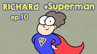 Superman animated / superhero parody / kids cartoon / hilarious short