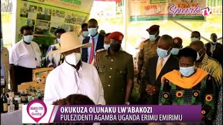 Okukuza olunaku lw'abakozi: Pulezidenti agamba Uganda erimu emirimu