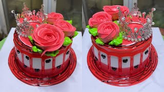 Most Satisfying Cake Decoration Tutorial Cake Recipe Design Birthday Cc37