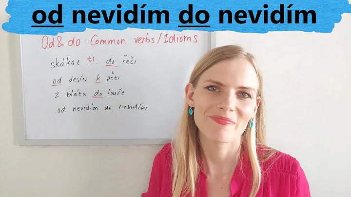 Od nevidím do nevidím 😳 Czech prepositions od & do, part 2