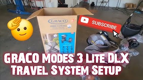 How to: Setup a GRACO Modes 3 Lite DLX Travel System
