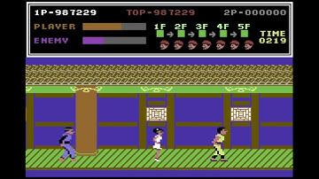 C64 Kung-Fu Master (bad endings)