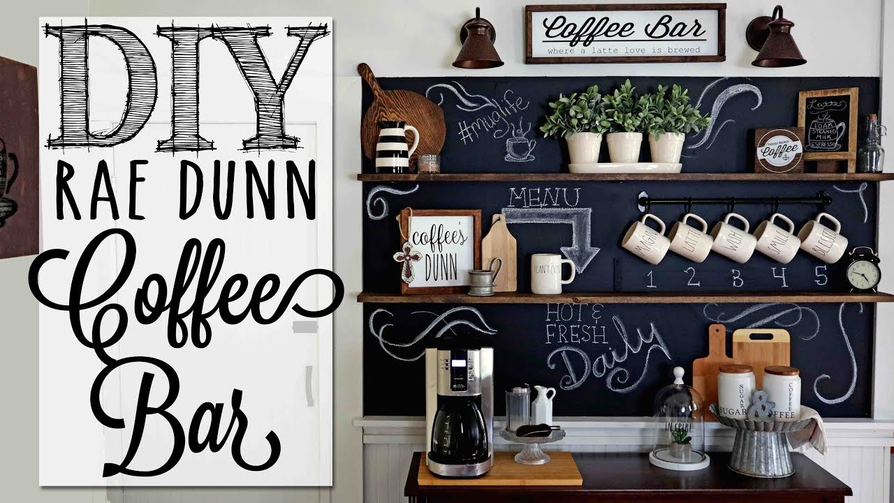  New Update  DIY Rae Dunn Coffee Bar | Rae Dunn at Kirkland's!