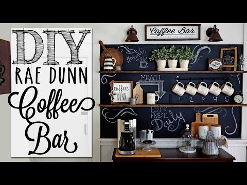 DIY Rae Dunn Coffee Bar | Rae Dunn at Kirkland's!