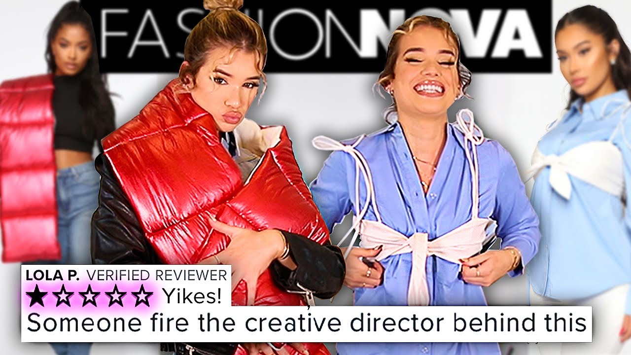 i-bought-the-worst-selling-fashion-nova-items-youtube