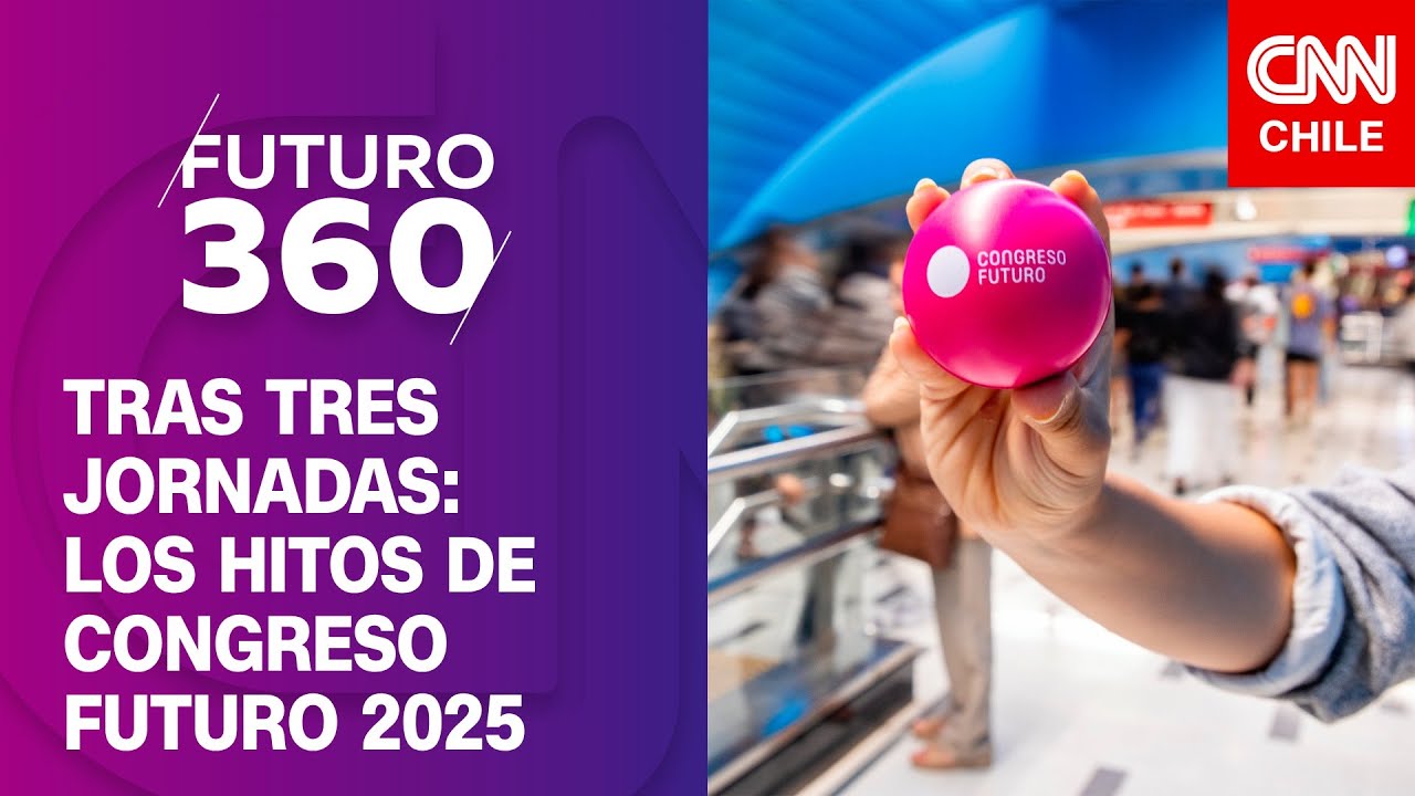 De videojuegos terapéuticos a exploración espacial: Los hitos de Congreso Futuro 2025 | Futuro 360