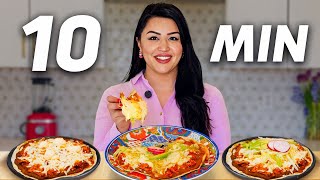 HOW TO MAKE MEXICAN PIZZA (10 Min Recipe)