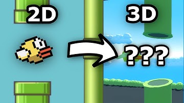 Flappy bird but 3D (wow so cool)